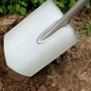 Fiskars® spade, teleskopskaft - spets