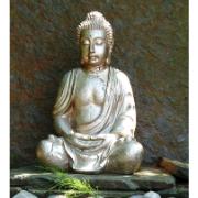 Trädgårdsmålning Buddha