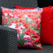 Trädgårdskudde – Vallmo