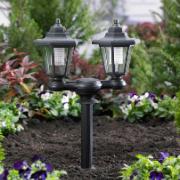 Solcellsdriven duo-lanterna