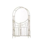 Mini-trädgård rosenbåge - benvit