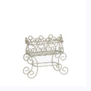 Mini-trädgård blomsterlåda - off-white