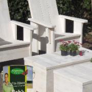 Robs bets för trädgården - Vit