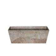 Artstone Ella balkonglåda - Gråbrun