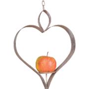 Hängande fågelmatare - Hjärta