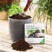 Sammanpressad krukväxtjord